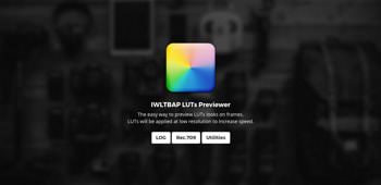 Online LUTs Previewer