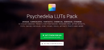 Psychedelia LUTs Pack