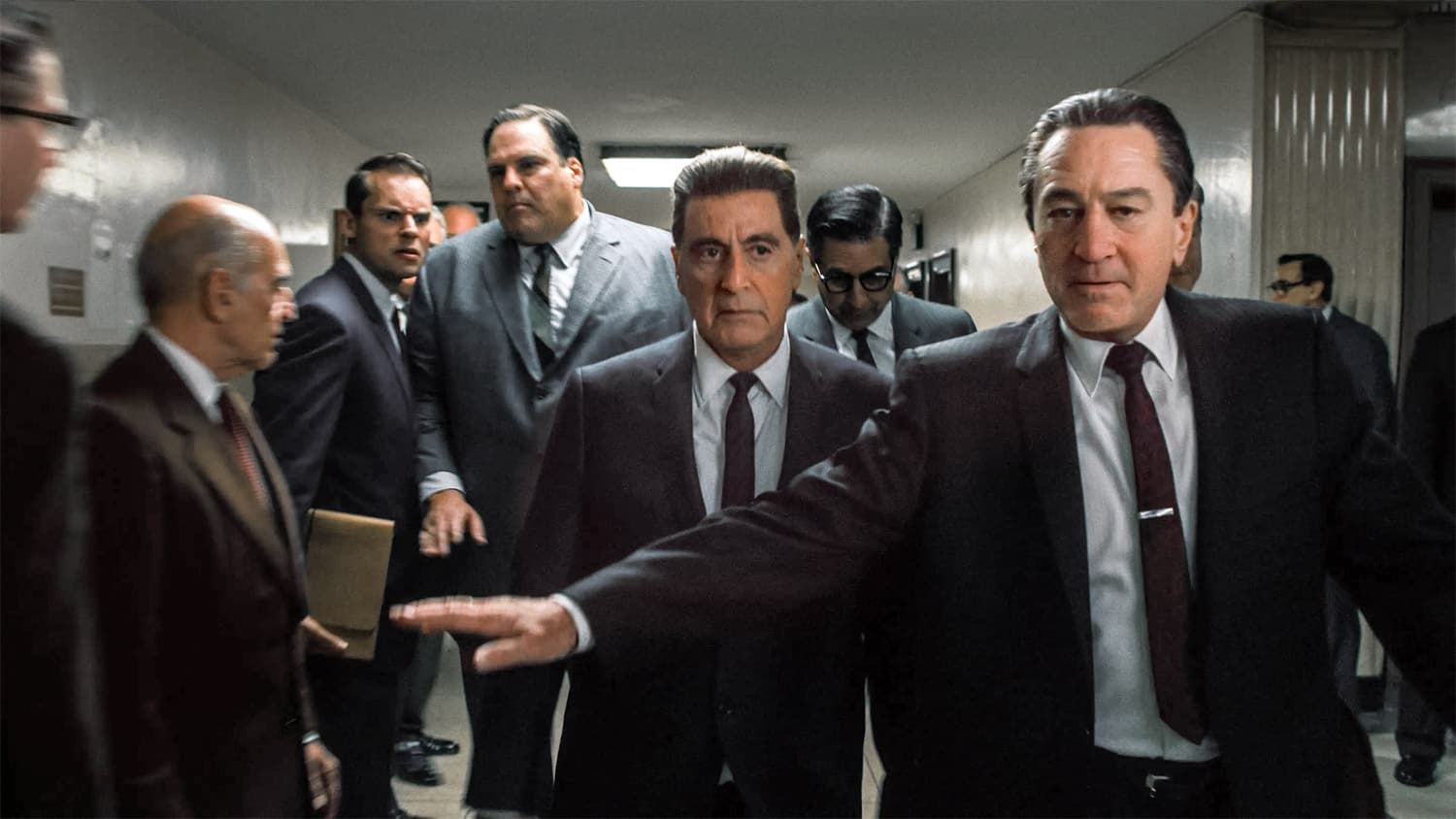 Ungraded still frame from The Irishman (2019)